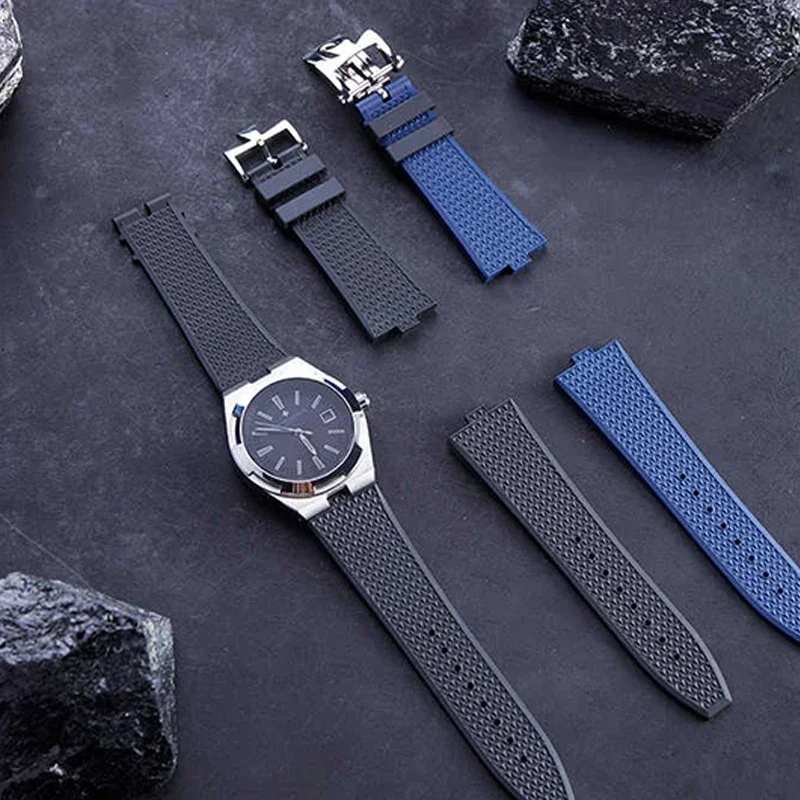 Luxury Watch Constantine - Luxury FKM Rubber Watchband For Vacheron