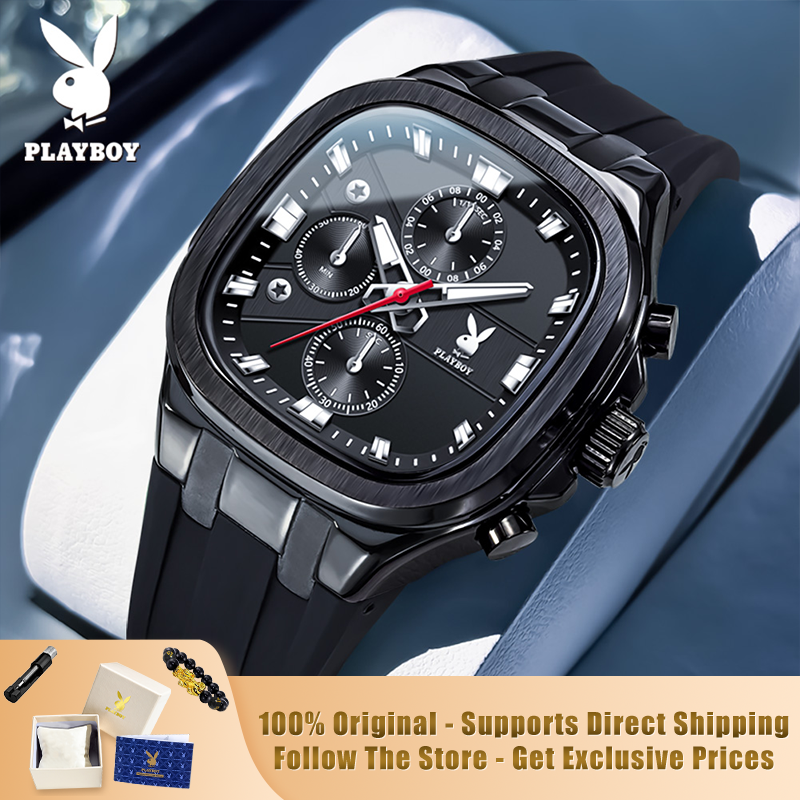 Luxury Watch Strap - PLAYBOY 3076 Brand original authentic watches