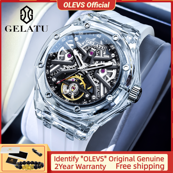 Luxury Watch Strap - GELATU 8002 Automatic Mechanical Men's Watch