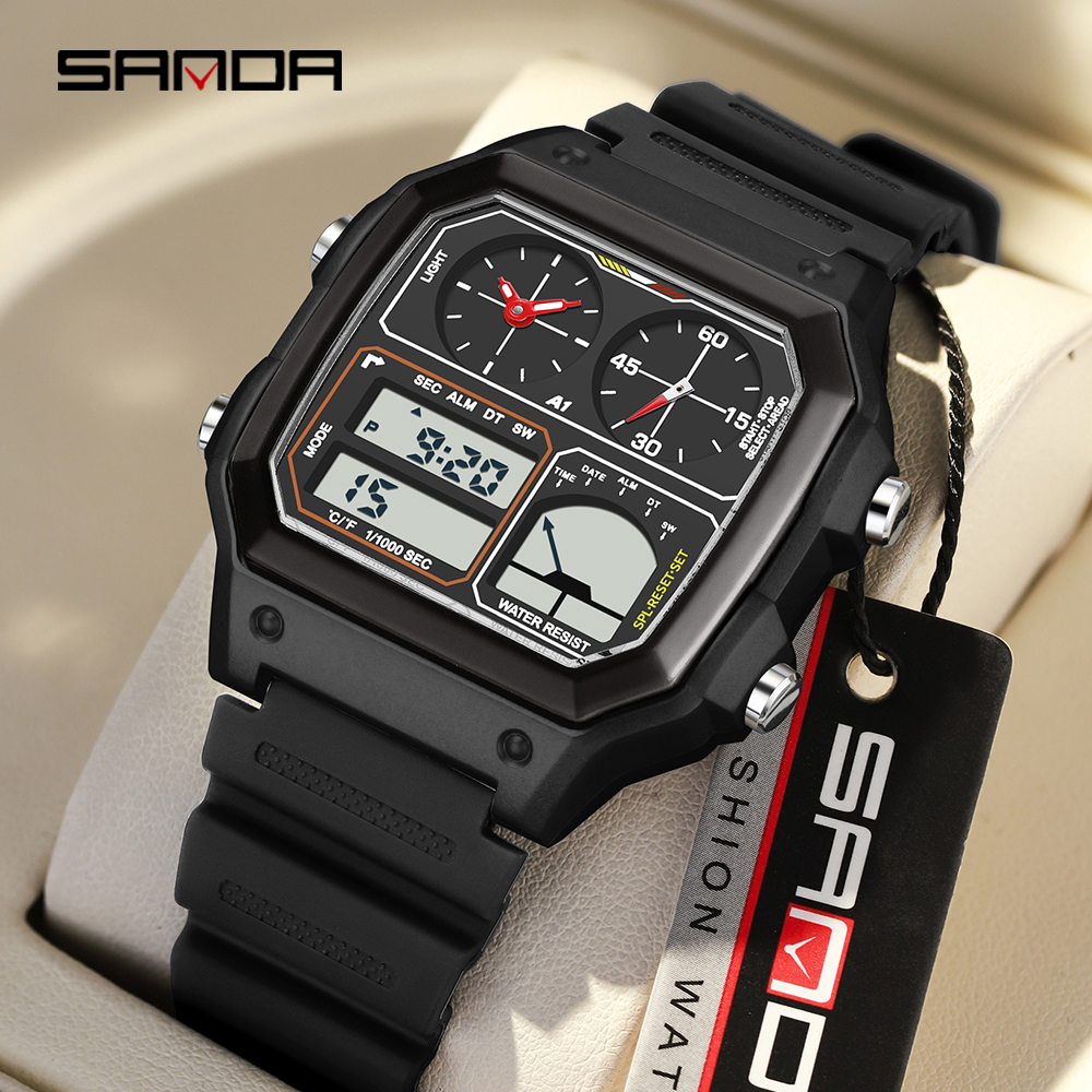 Fashion SANDA 6257 Popular Men - Luxury Watch Shop recension och pris