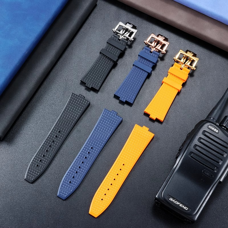 Luxury FKM Rubber Watchband Fo - Luxury Watch Constantine recension och pris