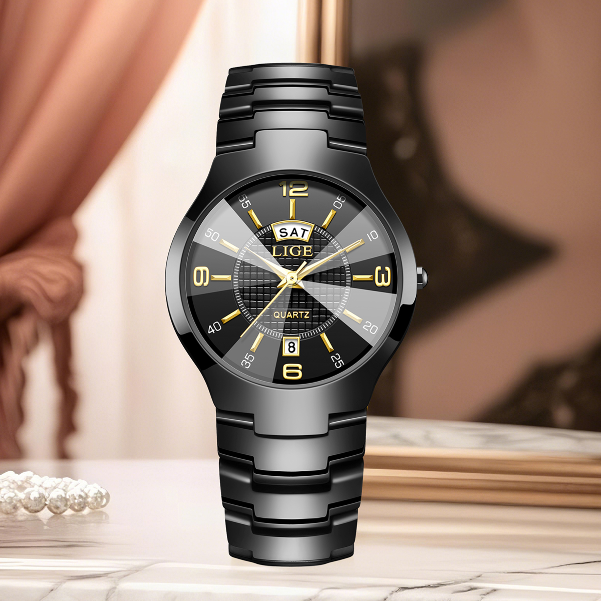 LIGE Fashion Elegant Women's W - Luxury Watch Strap recension och pris