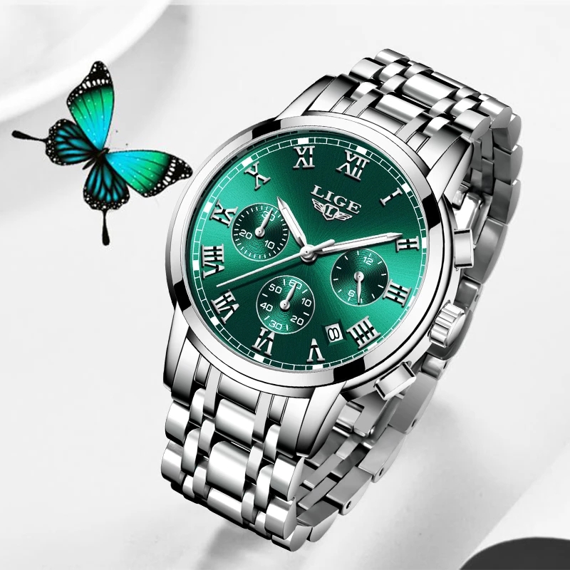 LIGE 2024 New Fashion Women Wa - Ladies Luxury Watch recension och pris