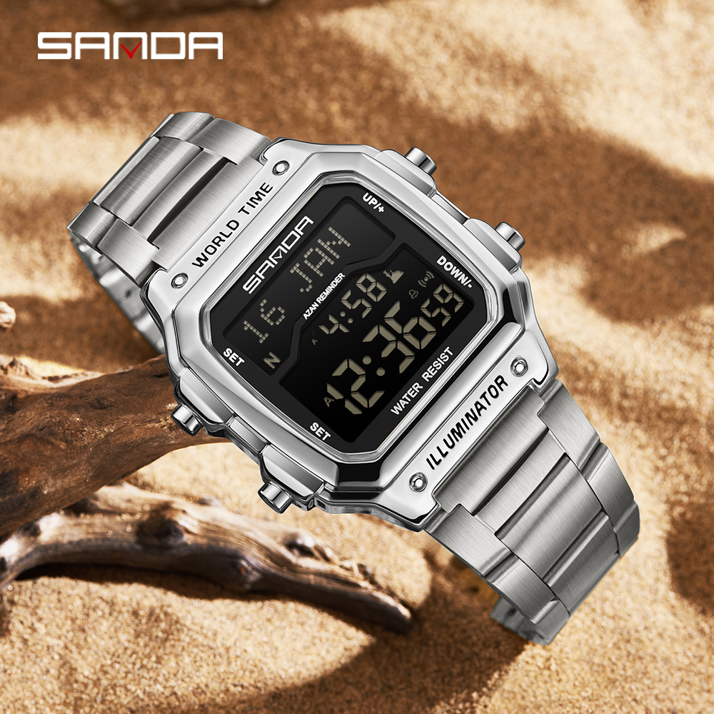 SANDA Luxury Men's Electronic  - Minute Repeater Watch recension och pris