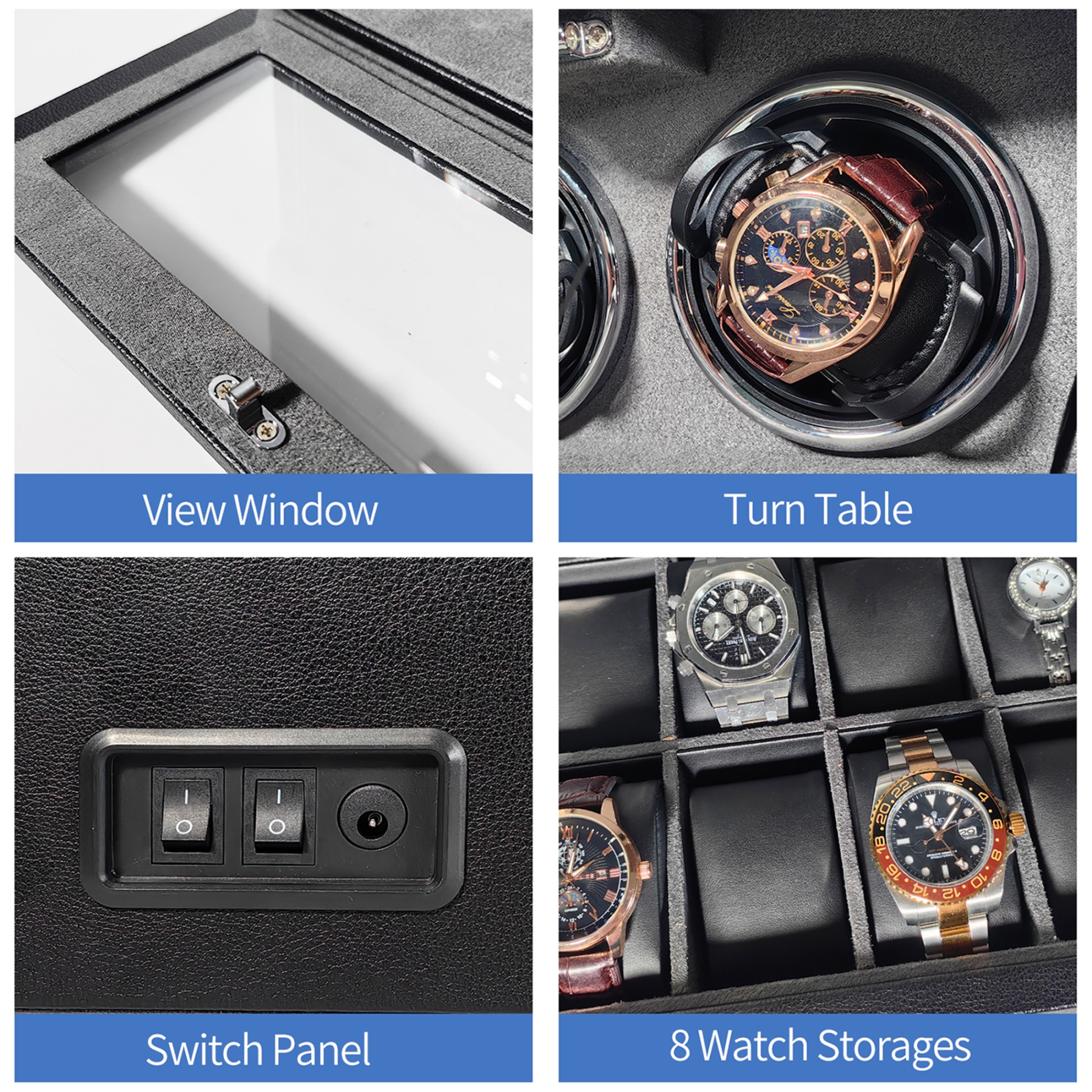 2+8 Watch Winder for Automatic - Quiet Luxury Watch Men recension och pris