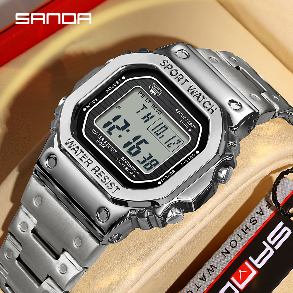 SANDA 2162 Men's Electronic Di - Minute Repeater Watch recension och pris
