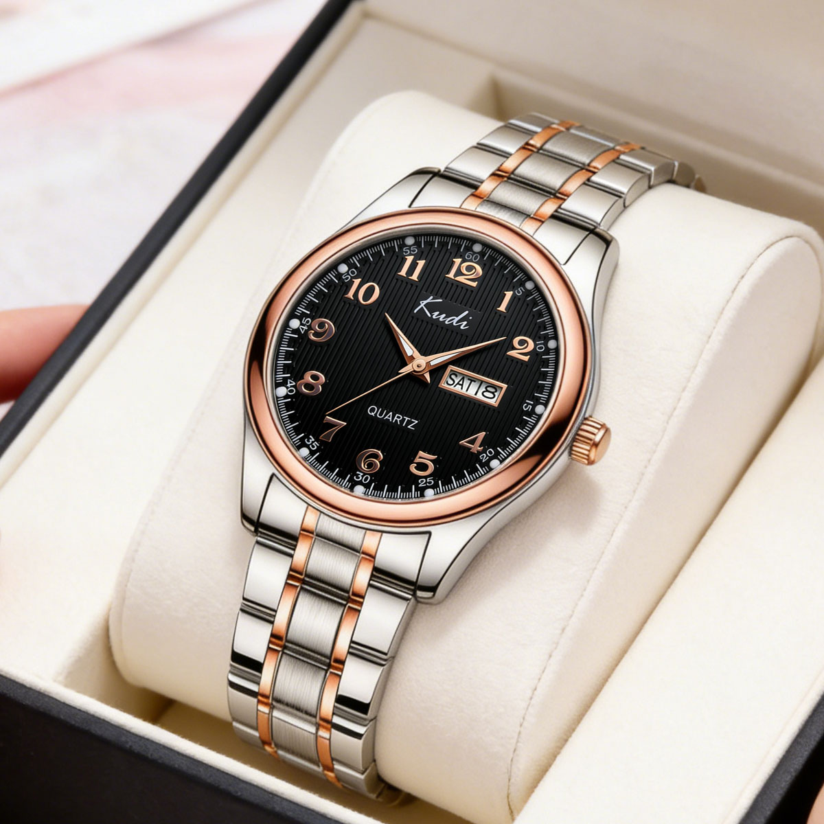 Business trend girls watch ste - Luxury Watch Moon Phase recension och pris