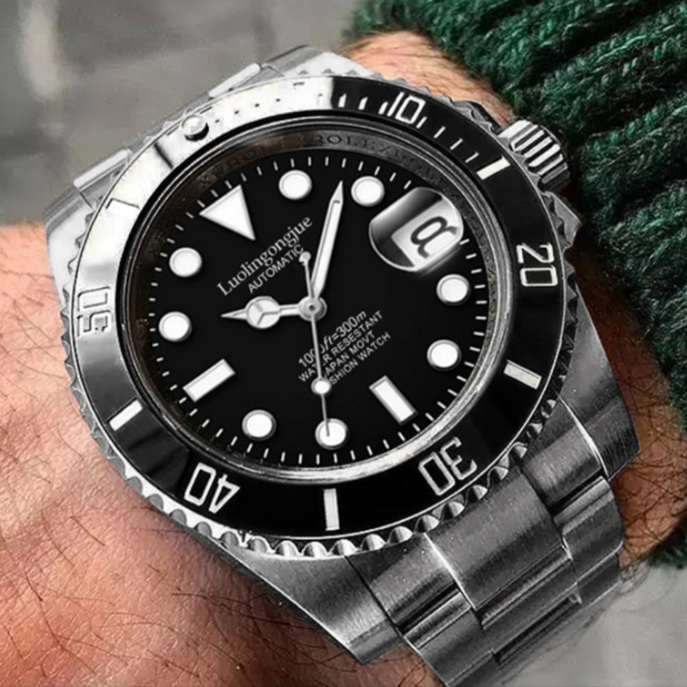 Luxurious Men's Watch, Busines - Luxury Watch Name Brands recension och pris