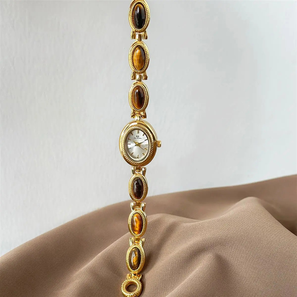 Women's Gold Watch Vintage Bro - Ladies Luxury Watch recension och pris