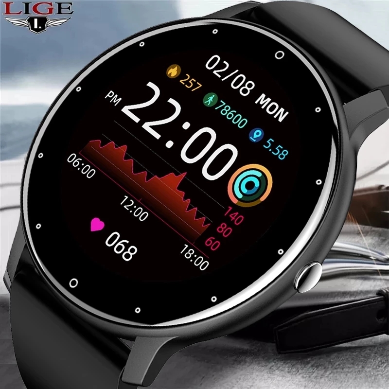 LIGE 2025 New Smart Watch Men  - Minute Repeater Watch recension och pris