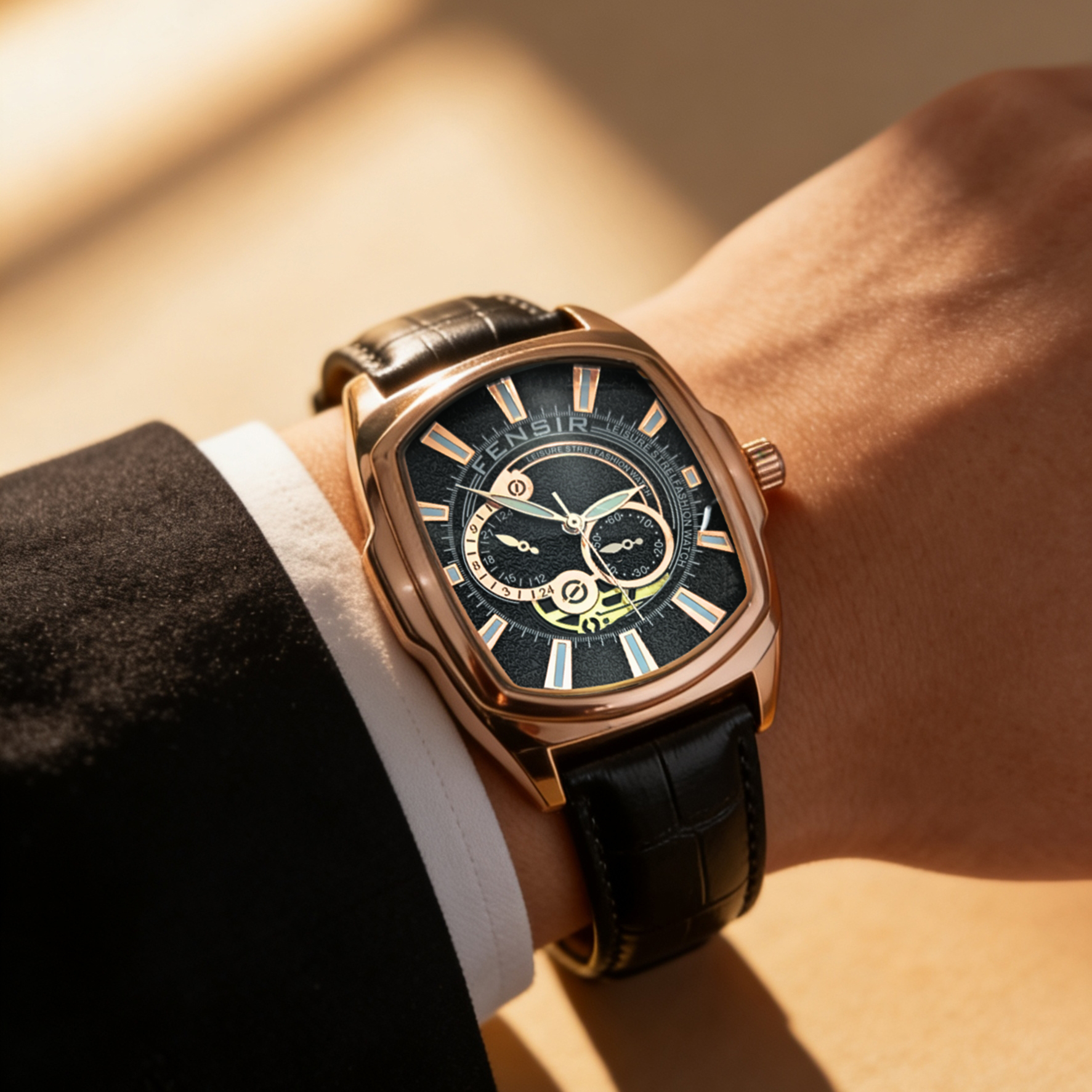 New Barrel-Shaped High-End Men - Luxury Watch Name Brands recension och pris