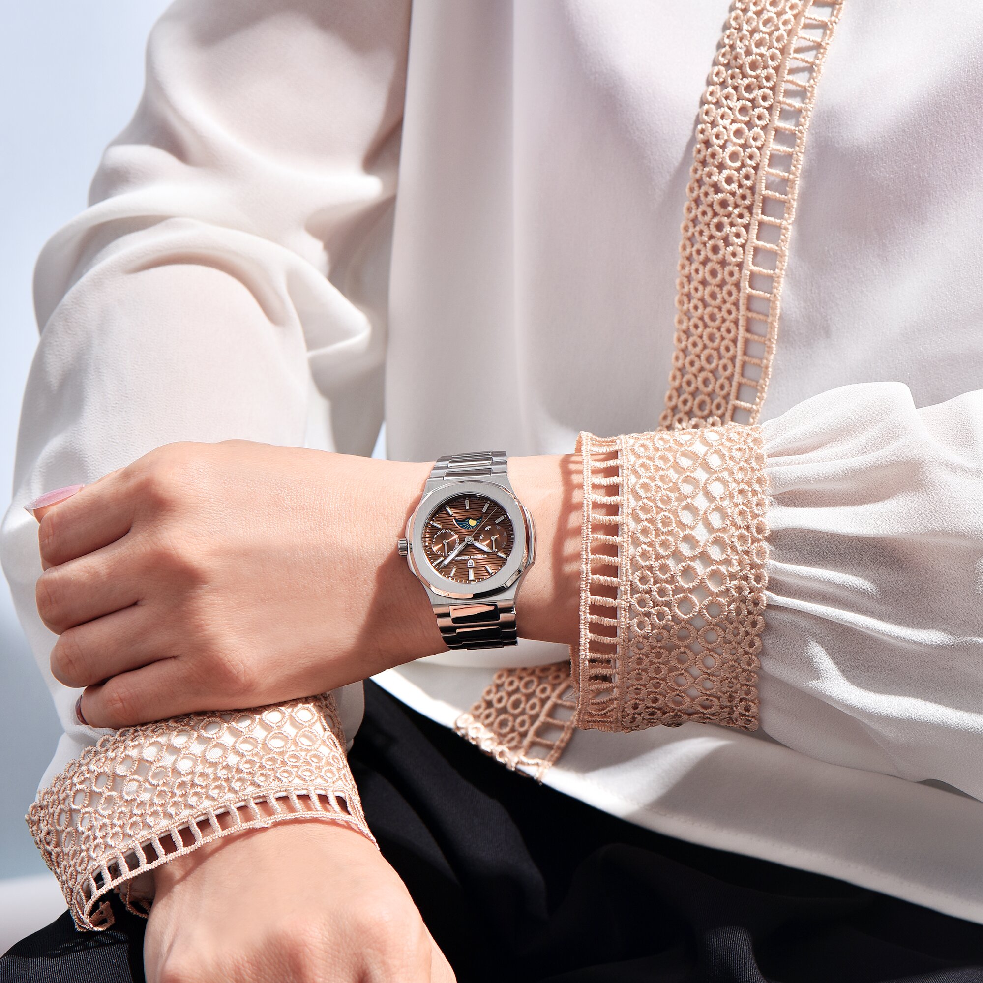PAGANI DESIGN Simple High-End  - Luxury Watch Moon Phase recension och pris