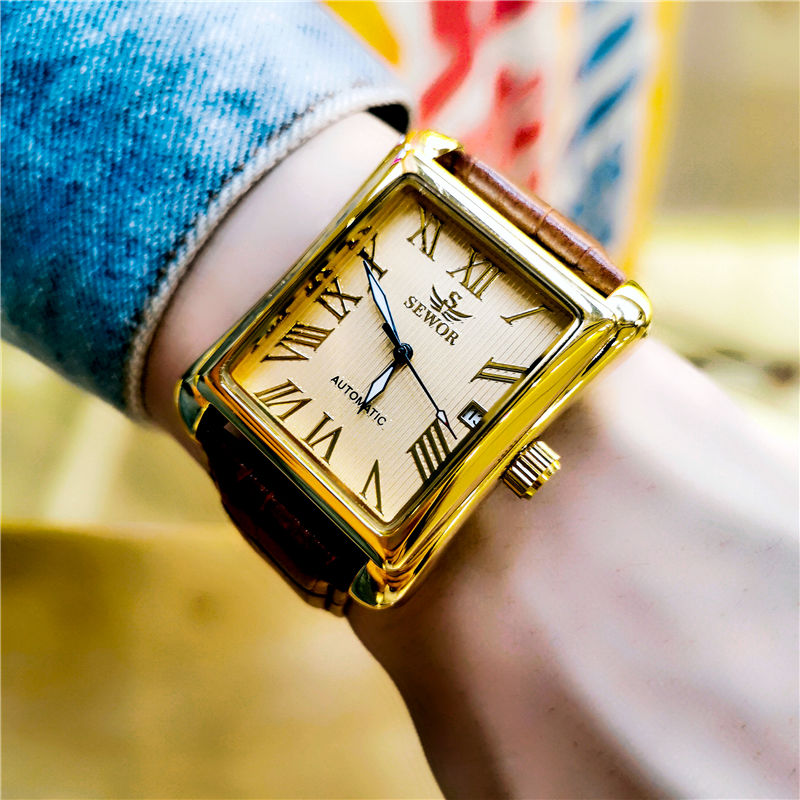 Light Luxury Punk-Style Square - Luxury Watch Name Brands recension och pris
