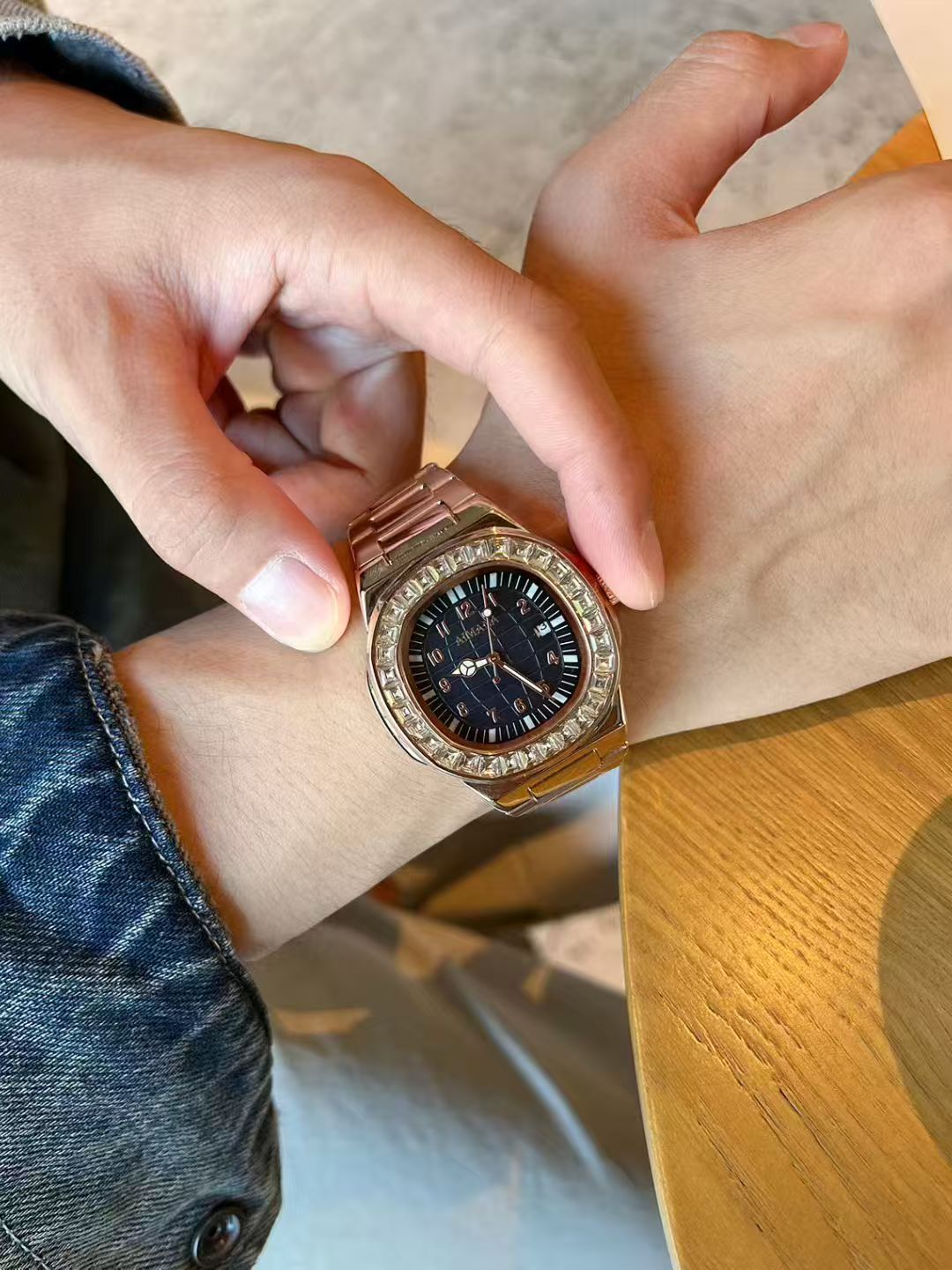 full diamond watch ring for ma - Luxury Watch In Dubai recension och pris