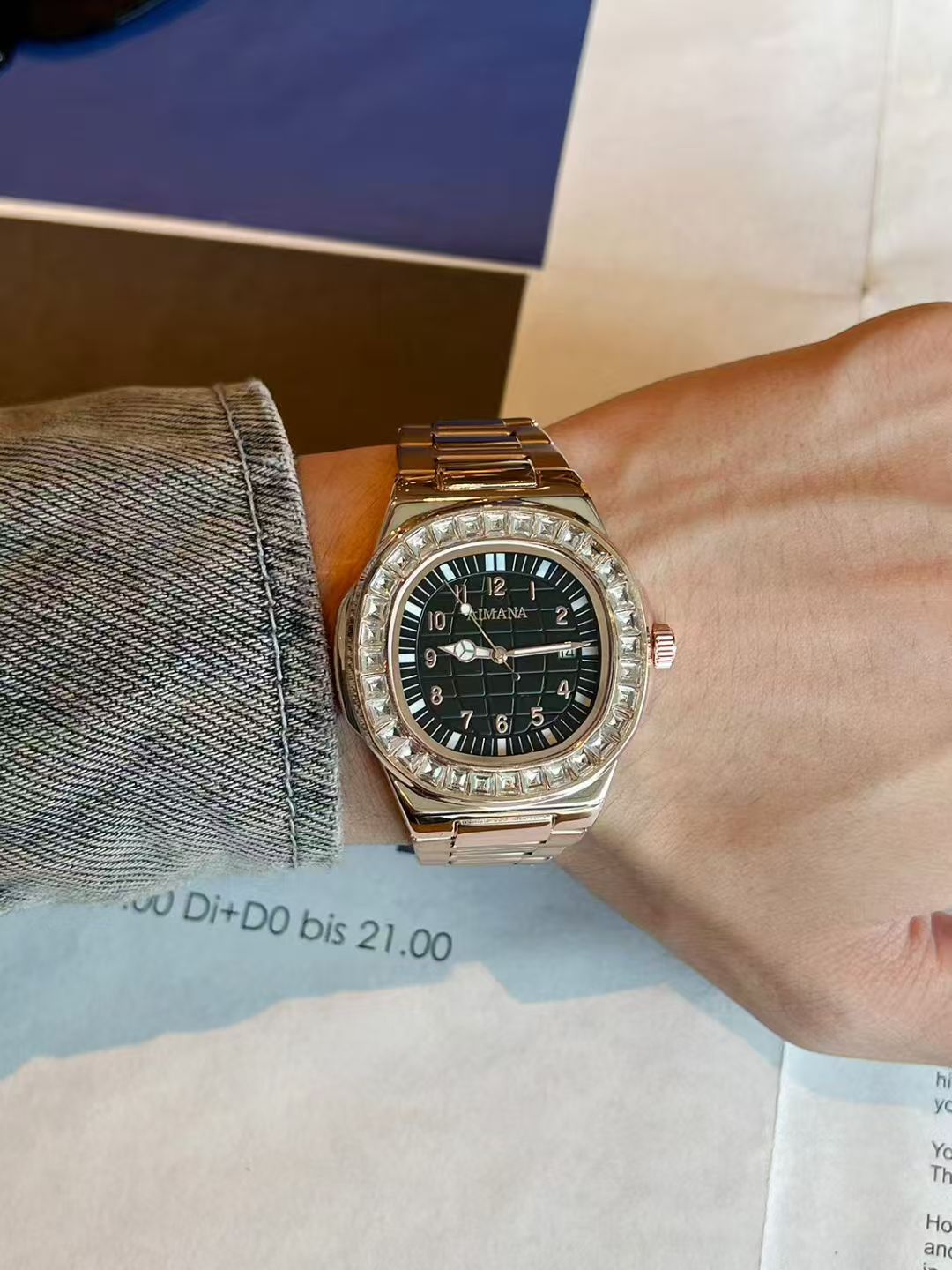 full diamond watch ring for ma - Luxury Watch In Dubai recension och pris
