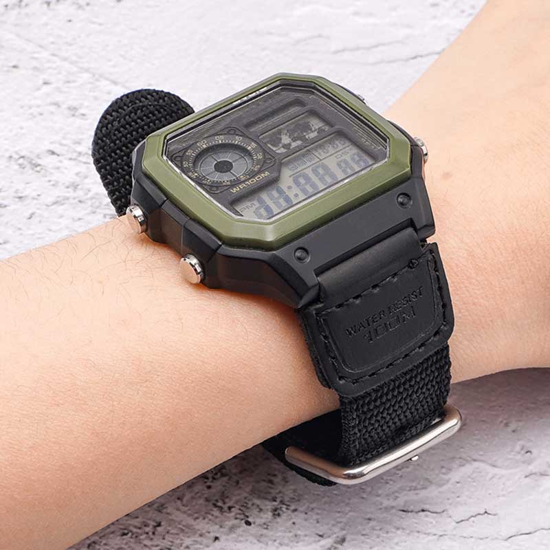 18mm Nylon Watch Strap for Cas - Luxury Watch Casio recension och pris