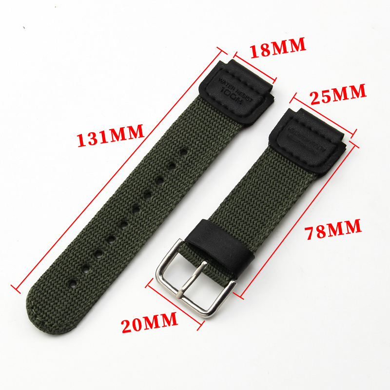 18mm Nylon Watch Strap for Cas - Luxury Watch Casio recension och pris