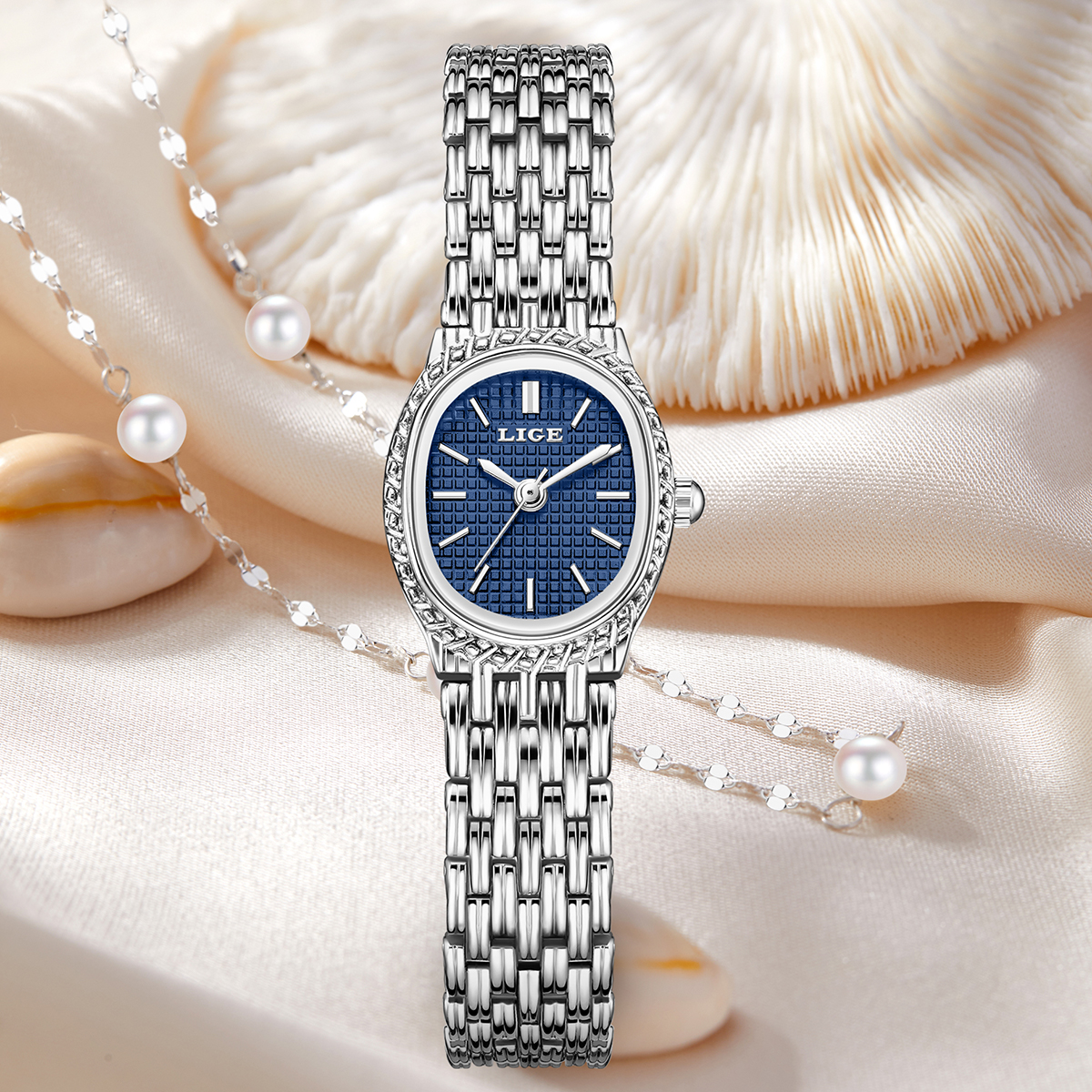 LIGE Fashion Luxury Quartz Wom - Ladies Luxury Watch recension och pris