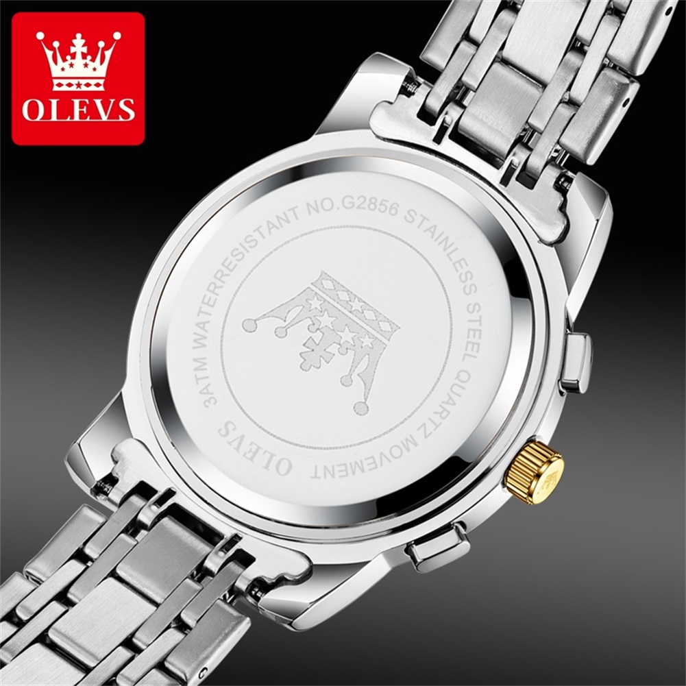 OLEVS 2856 Brand original auth - Luxury Watch Moon Phase recension och pris