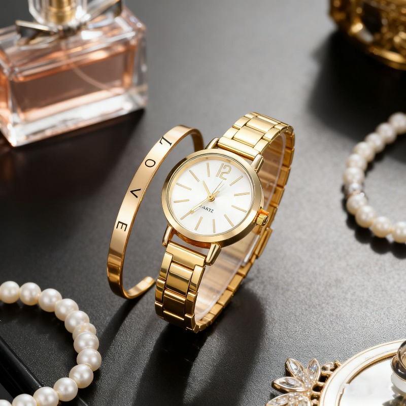 2pcs Set Watch Luxury Women Si - Ladies Luxury Watch recension och pris