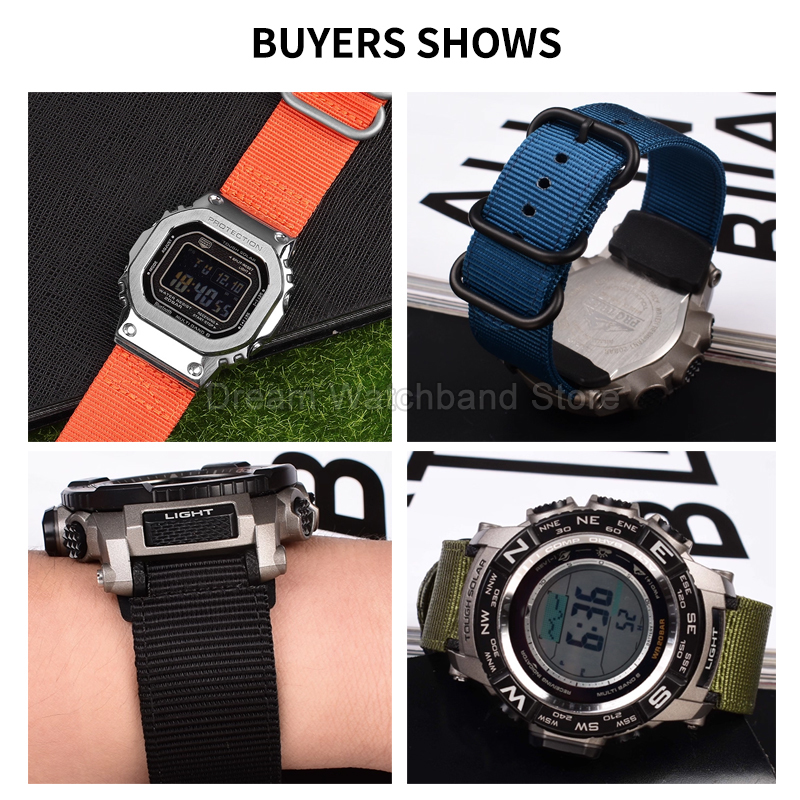 Stylish Outdoor Nylon Watch Ac - Luxury Watch Casio recension och pris