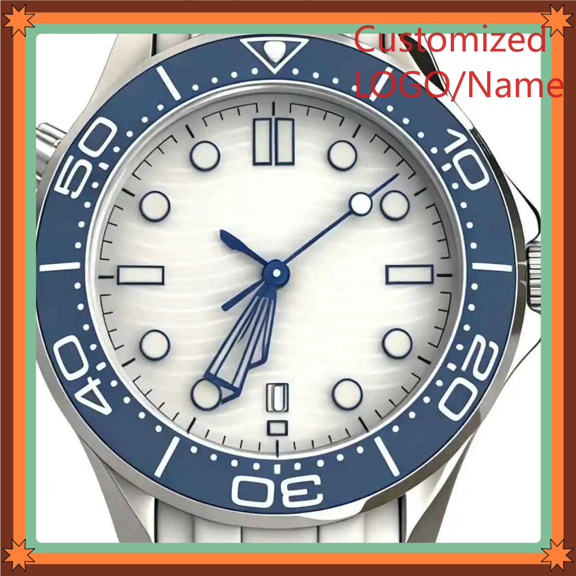 A989 Store 40mm Men's Automati - Luxury Watch Strap recension och pris
