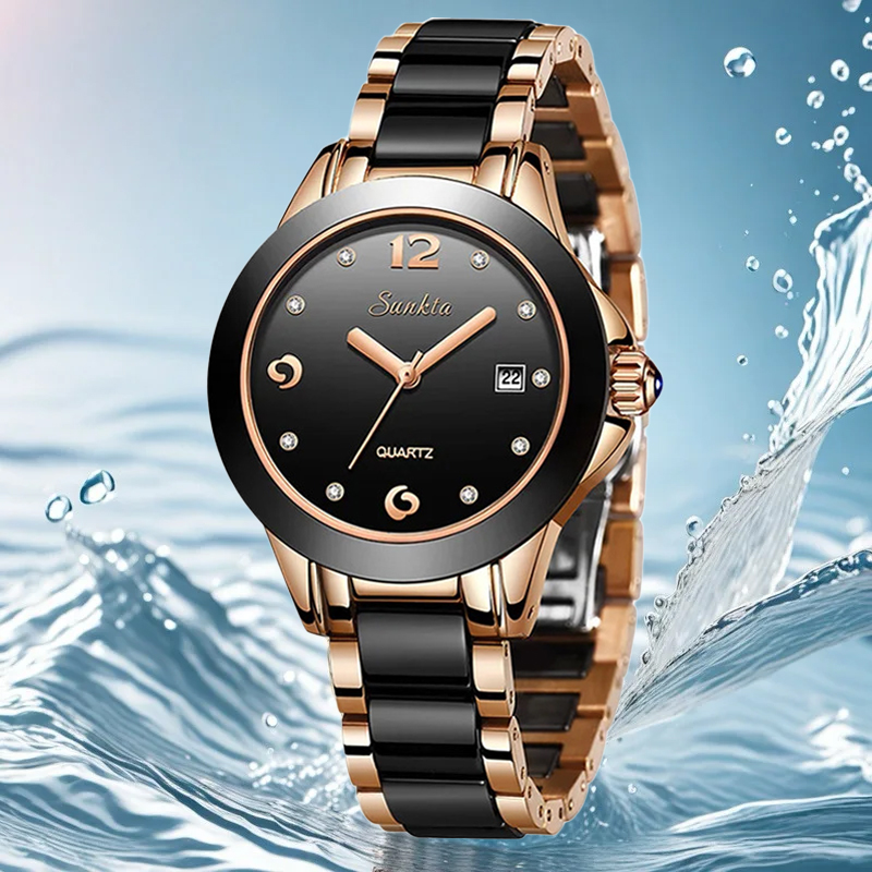 LIGE Sunkta Fashion Elegant Wo - Ladies Luxury Watch recension och pris