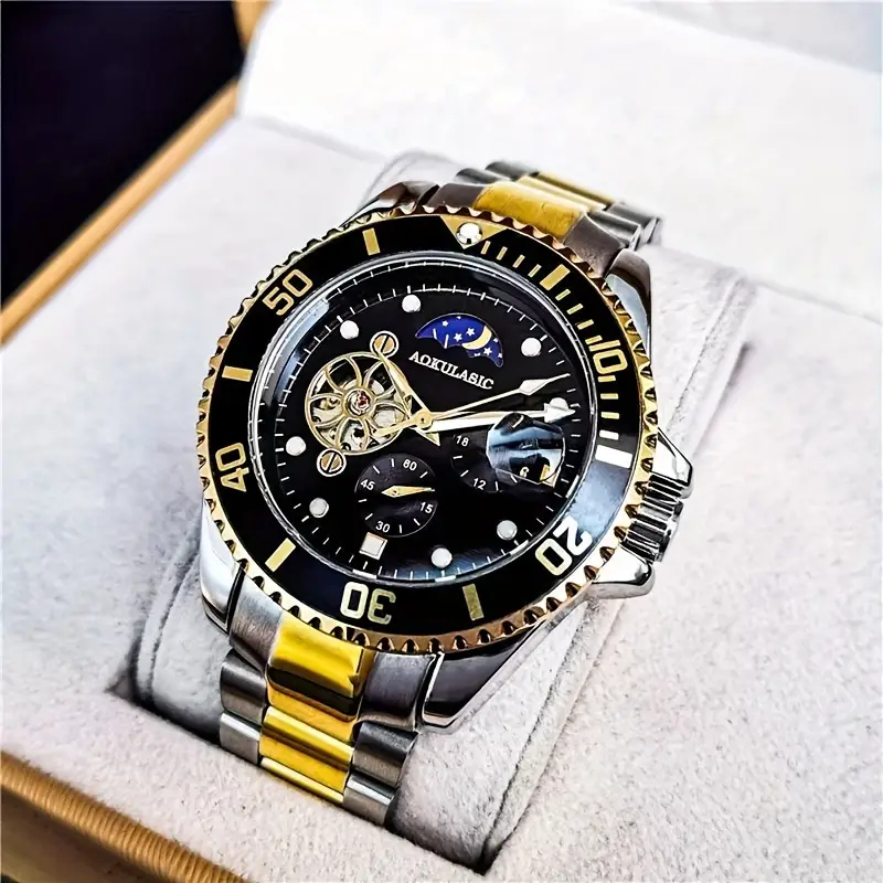 Top Luxury Men's Business Skel - Luxury Watch Name Brands recension och pris