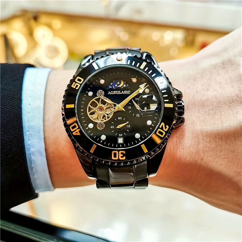 Top Luxury Men's Business Skel - Luxury Watch Name Brands recension och pris