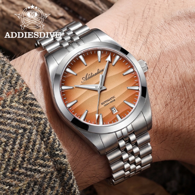 ADDIESDIVE 39mm Desert Texture - Minute Repeater Watch recension och pris