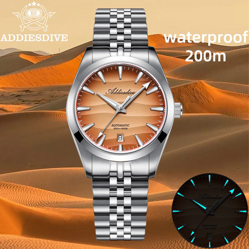 ADDIESDIVE 39mm Desert Texture - Minute Repeater Watch recension och pris
