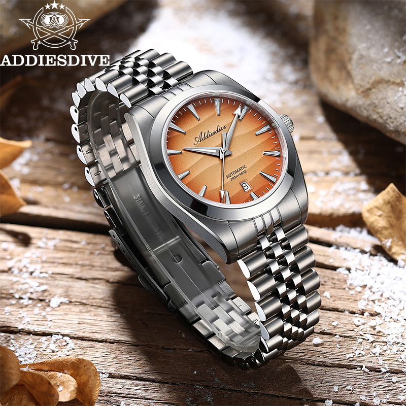 ADDIESDIVE 39mm Desert Texture - Minute Repeater Watch recension och pris
