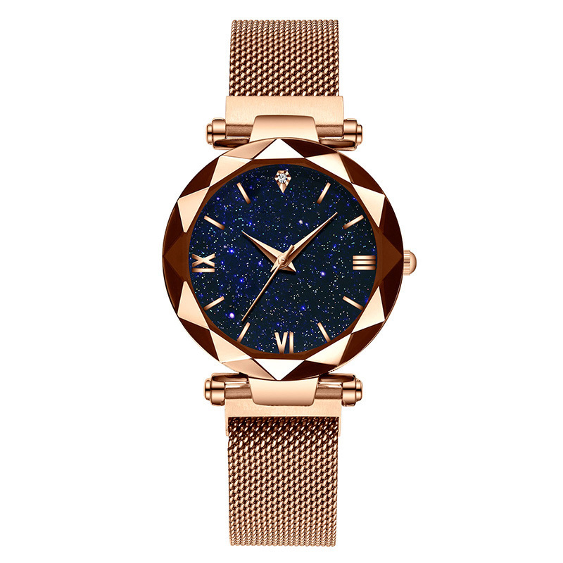 Reloj Mujer Luxury Starry Sky  - Luxury Watch Moon Phase recension och pris
