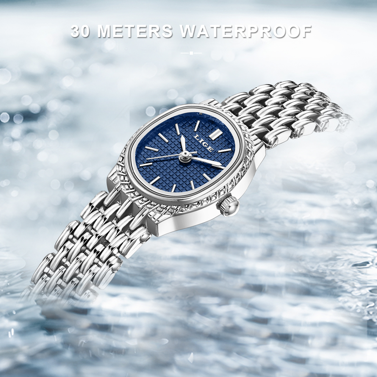 LIGE Fashion Elegant Quartz Wo - Ladies Luxury Watch recension och pris