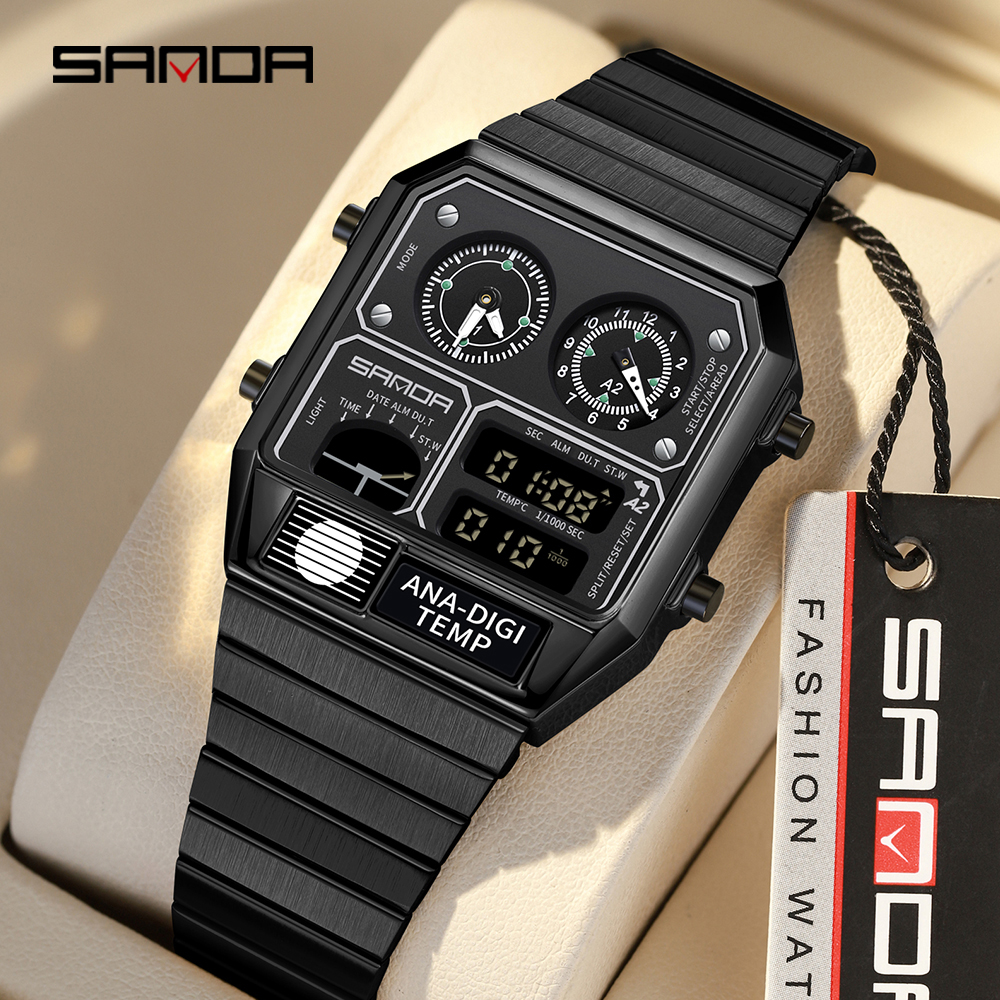 SANDA 3192 Factory Men's Wrist - Minute Repeater Watch recension och pris