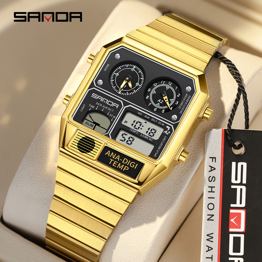 SANDA 3192 Factory Men's Wrist - Minute Repeater Watch recension och pris