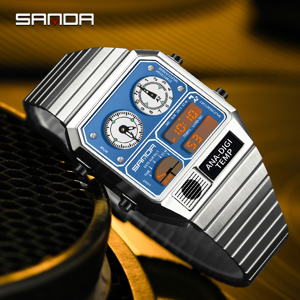 SANDA 3192 Factory Men's Wrist - Minute Repeater Watch recension och pris